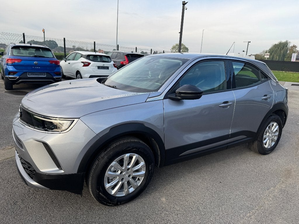 Opel Mokka 1.2 automaat cruise carplay navi verwarmd stuur, Autos, Argent ou Gris, Achat, Euro 6, Entreprise