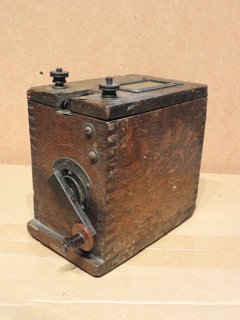 1914-18 Loopgravenoorlog originele Duitse KABELPRÜFGERÄT, Verzamelen, Ophalen of Verzenden, Landmacht, Overige typen
