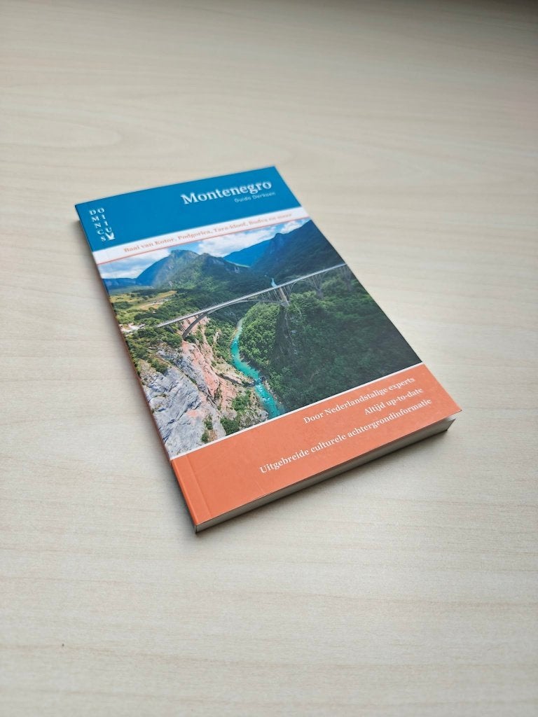 Reisgids Montenegro Dominicus, Boeken, Overige merken, Guido Derksen, Europa, Ophalen of Verzenden