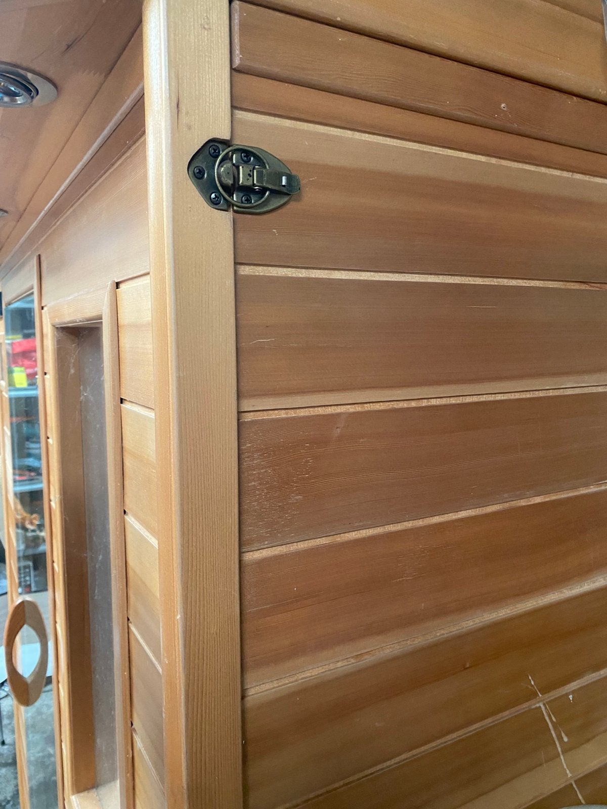 Sauna, Ophalen, Zo goed als nieuw
