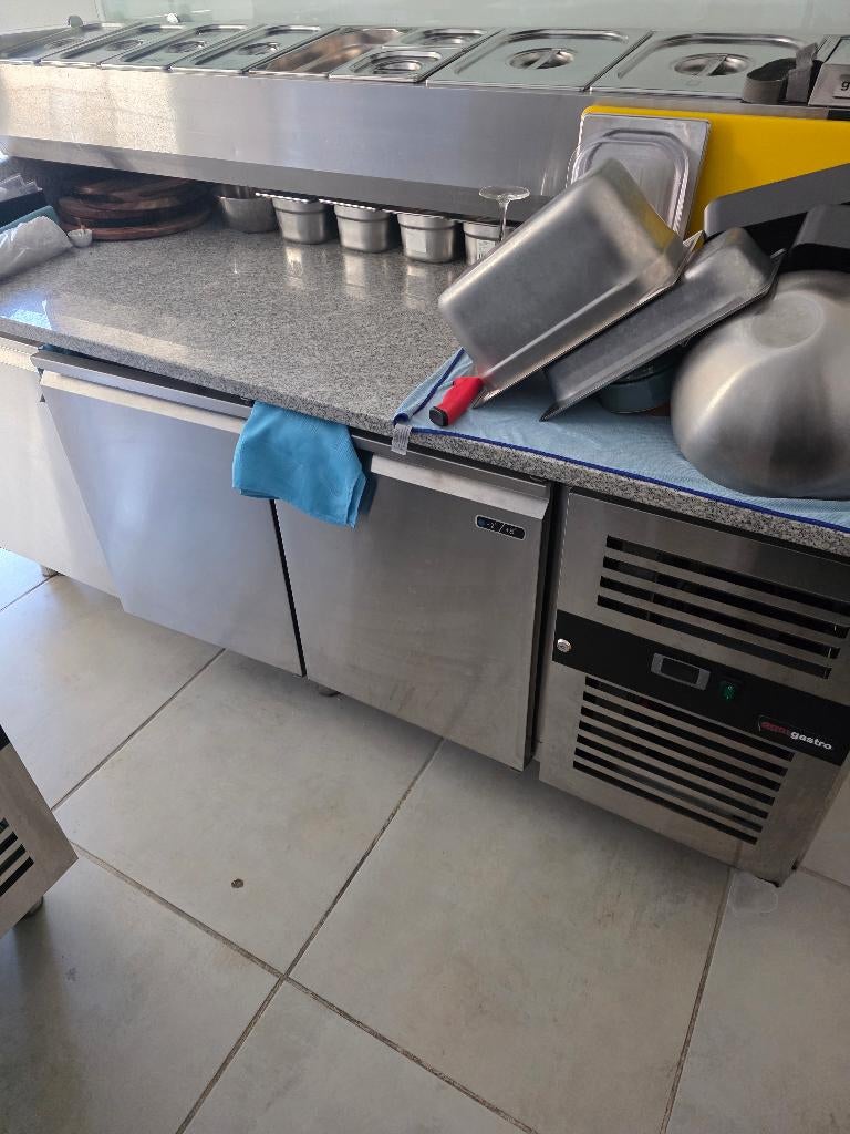 Professionele Werkbank met Koelkast – In Topstaat, Ophalen, Zo goed als nieuw