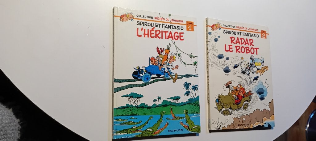 Spirou et Fantasio – Collection "Péchés de jeunesse", Livres, Plusieurs BD, Enlèvement ou Envoi, Utilisé