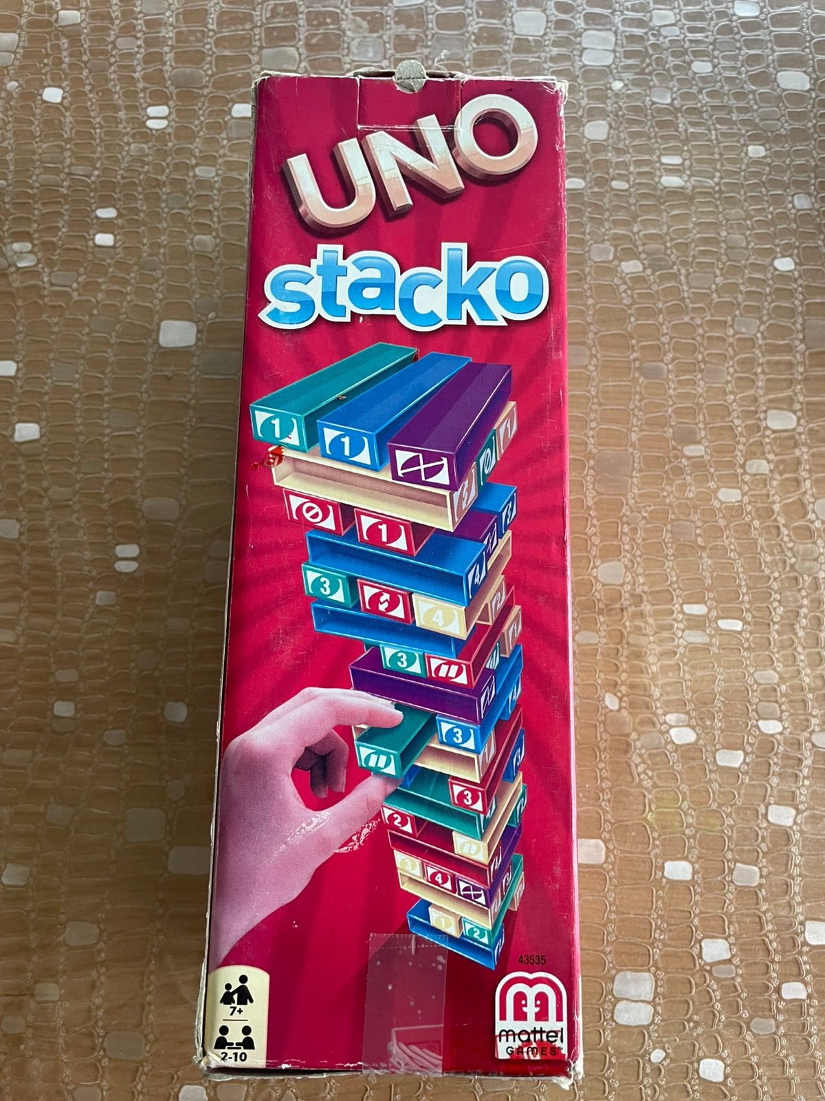 Jeu de société uno stacko, Hobby & Loisirs créatifs, 1 ou 2 joueurs, Enlèvement ou Envoi, Utilisé, Mattel