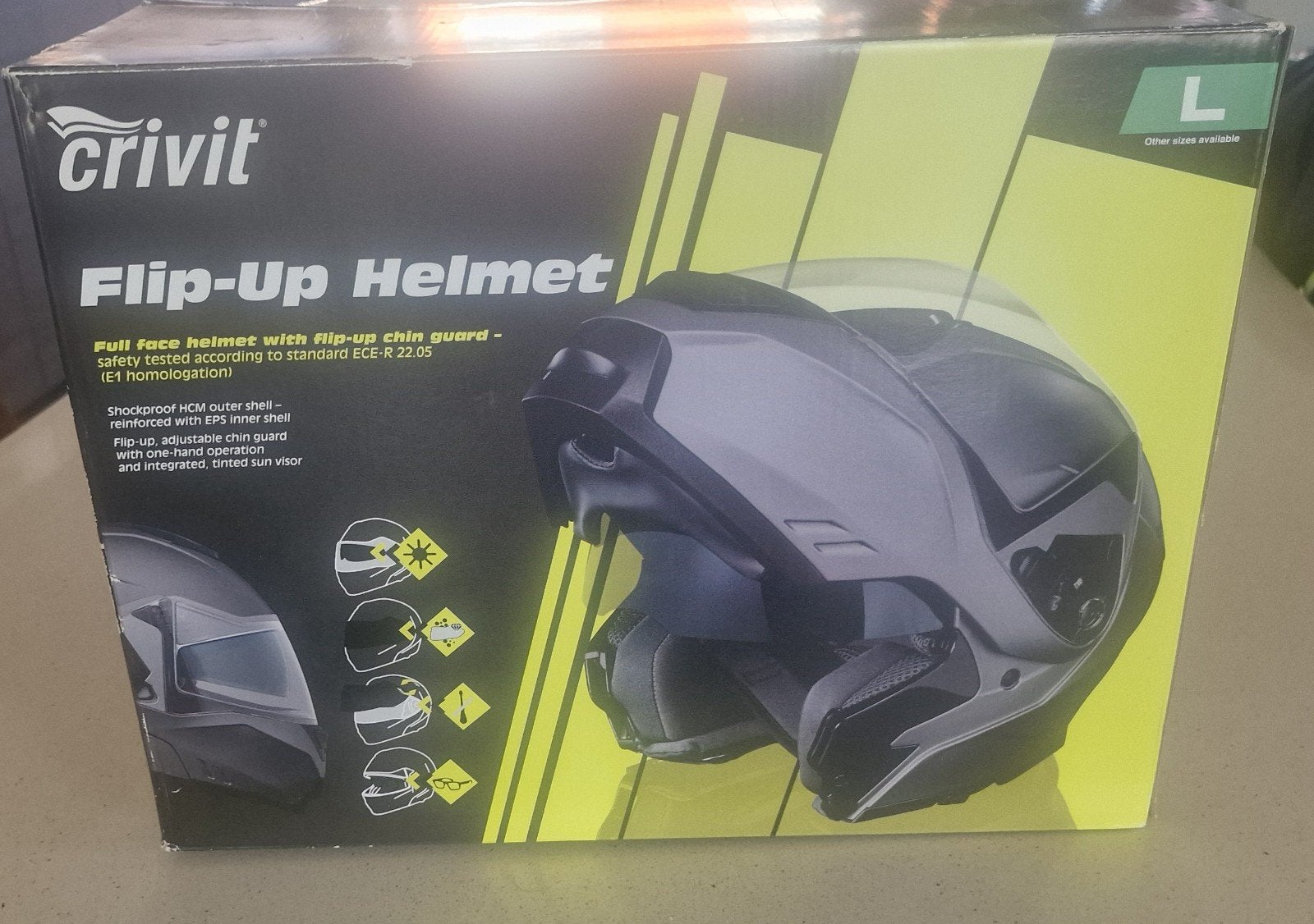 nieuwe moto helm, Fietsen en Brommers, Ophalen of Verzenden