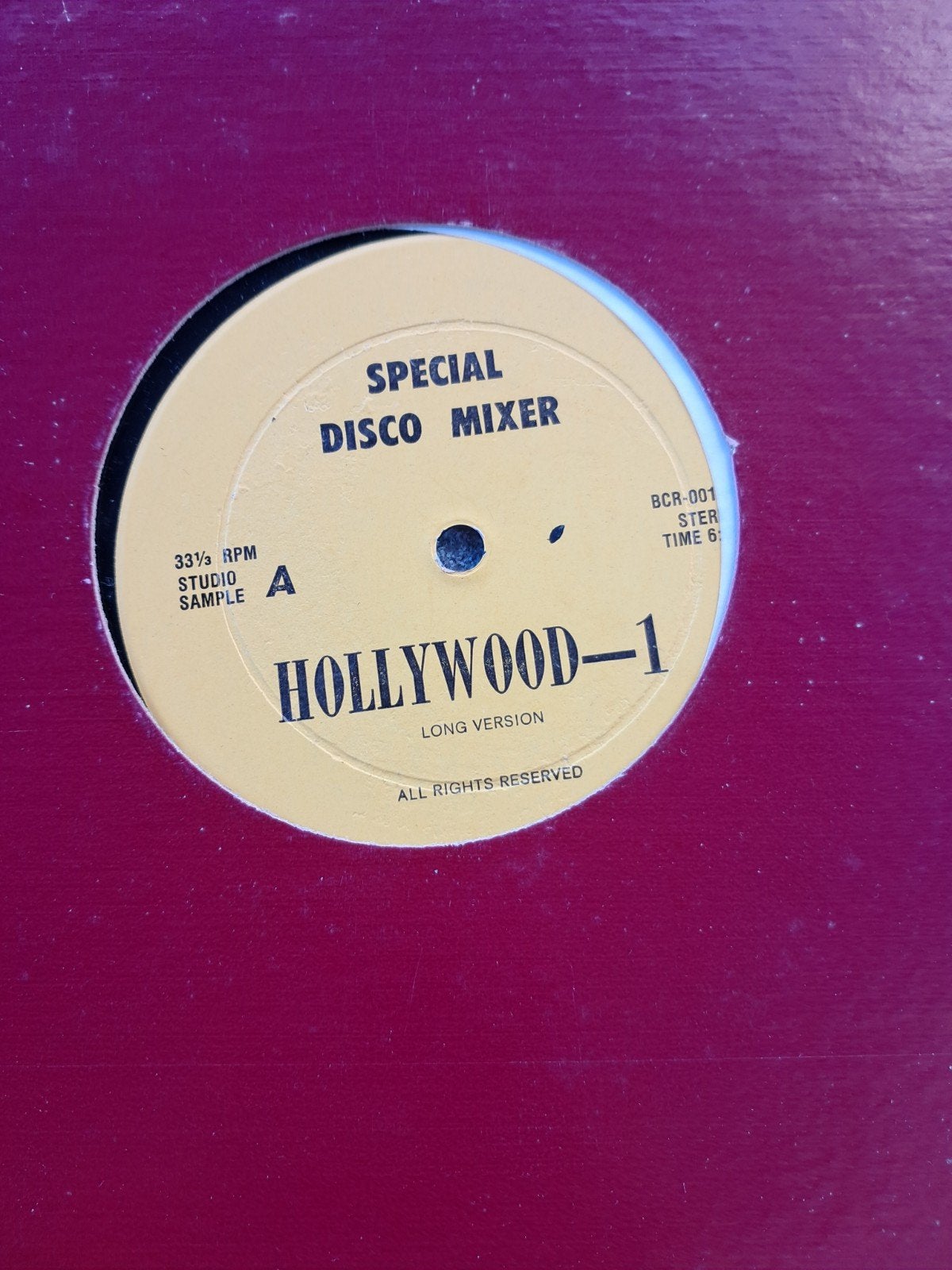 12inch Special disco mixer, Ophalen of Verzenden, Gebruikt, 12 inch, Disco