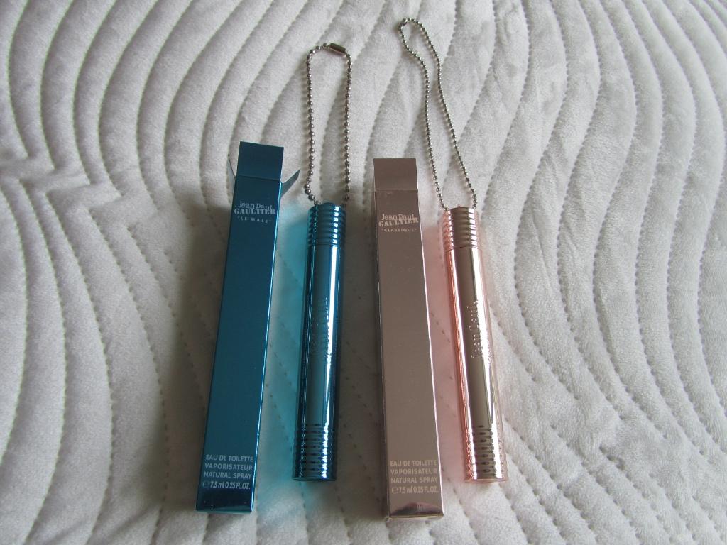 GAULTIER Jean-Paul 2 miniatures LE MALE-CLASSIQUE, Envoi