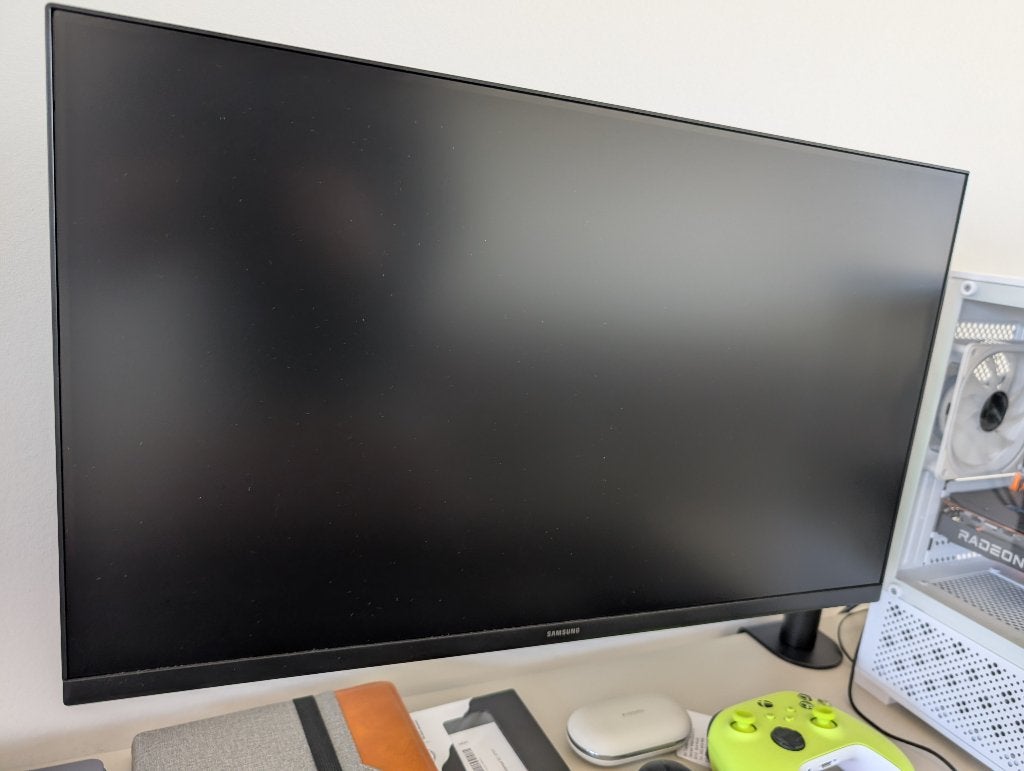 Samsung LS24D300G monitor (100hz, IPS, 1080p)(garantie), HDMI, Full HD, Ophalen of Verzenden, Zo goed als nieuw