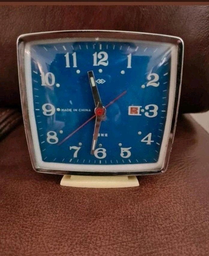 Retro Wekker ,Werkende Staat, Ophalen of Verzenden