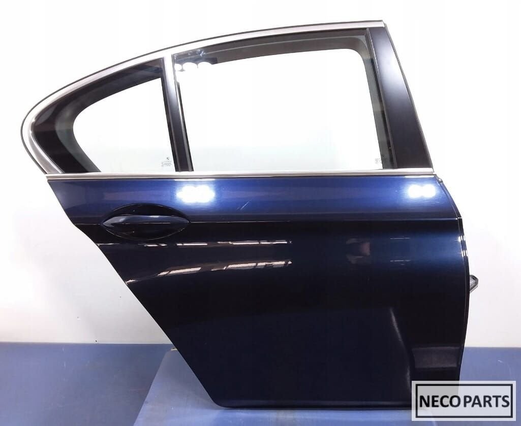 BMW 5 SERIE F10 F11 PORTIER DEUR KLEUR A89 ALLES LEVERBAAR !, Arrière, -, Haillon arrière, Utilisé