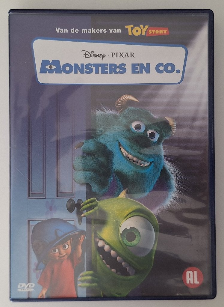 Monsters en Co (DVD), Enlèvement ou Envoi, Néerlandais, Néerlandais, Comme neuf