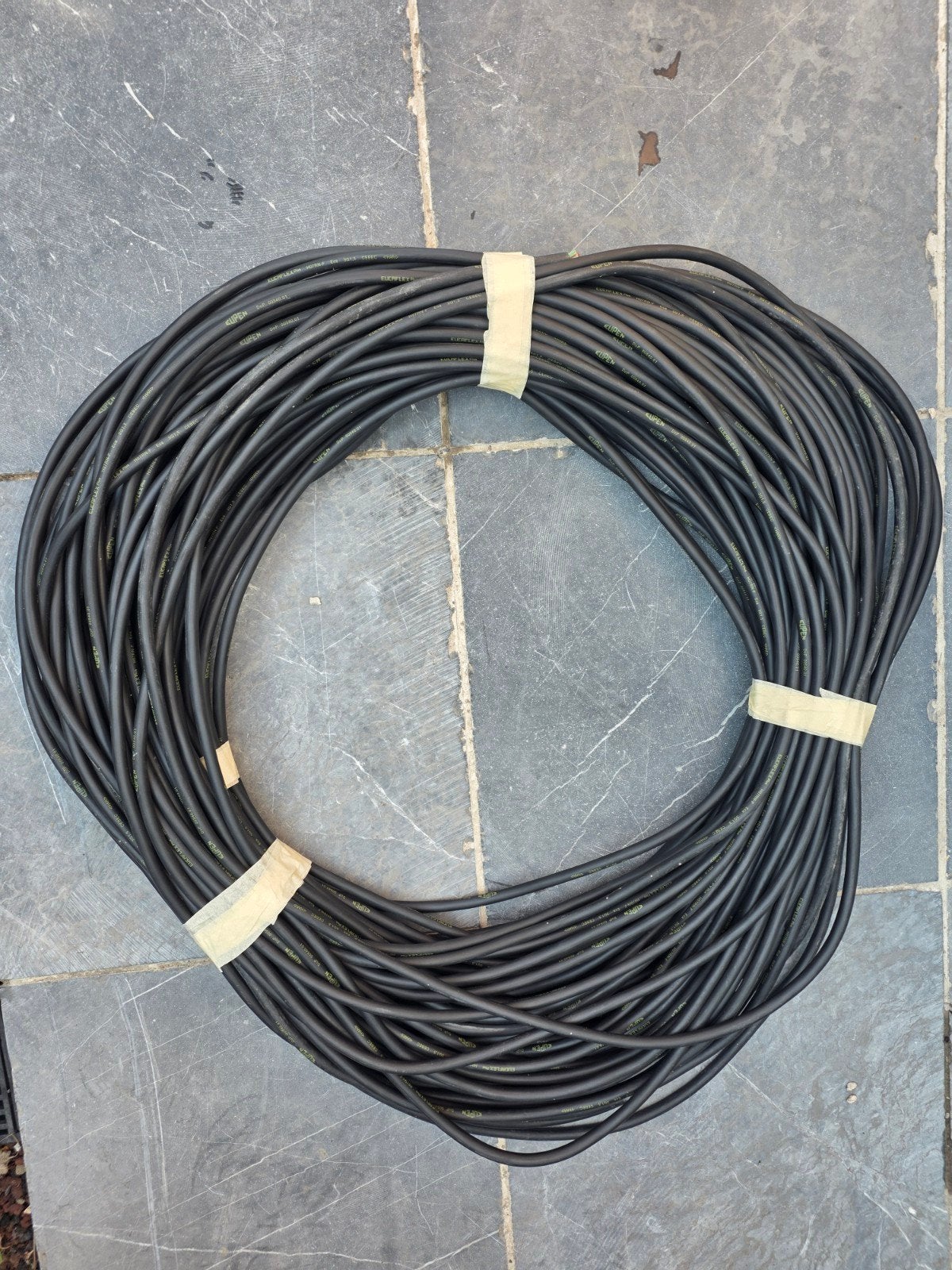 100 meter soepele kabel H07RN-F 3G1.5, Enlèvement, Neuf, Câble ou Fil électrique
