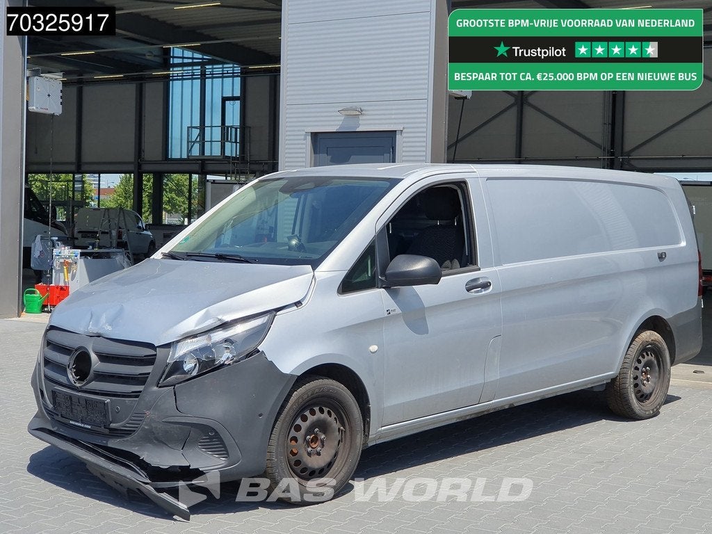 Mercedes Vito 119 Schade/Damage Automaat L3H1 Trekhaak Airco, Auto's, Automaat, Stof, Gebruikt, Euro 6