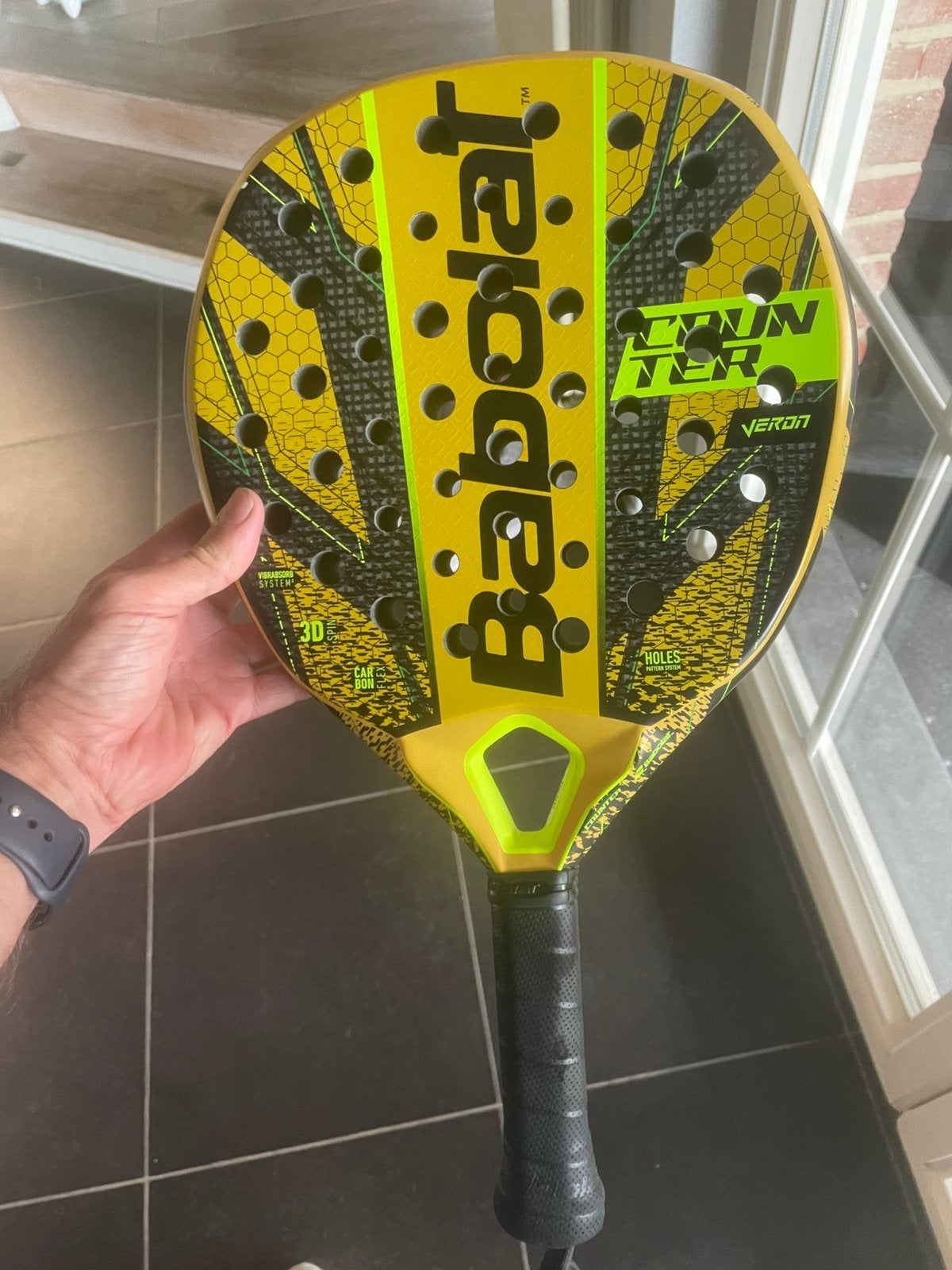 Babolat counter veron, Sport en Fitness, Padel, Ophalen, Gebruikt, Padelracket