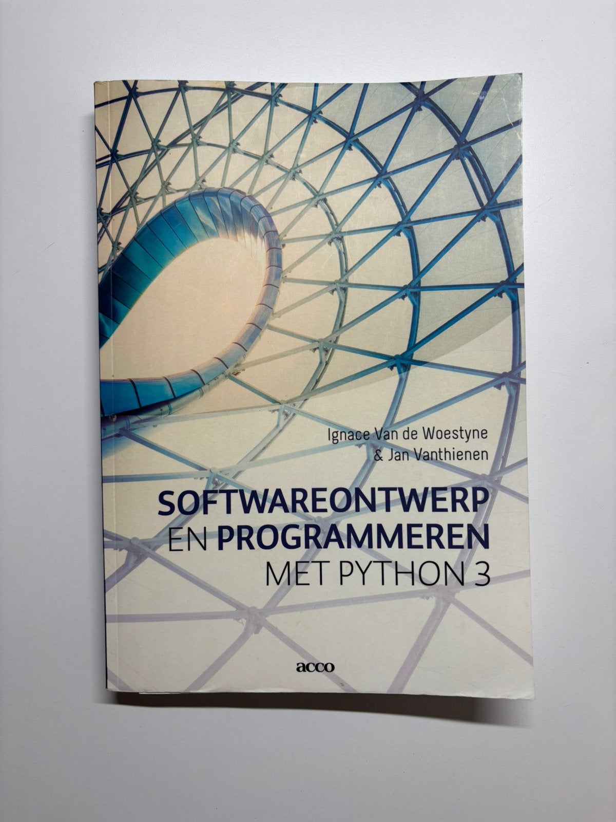 Softwareontwerp en Programmeren met Phython 3 +tip vr examen, Comme neuf, Enlèvement, Ignace Van de Woestyne; Jan Vanthienen, Logiciel