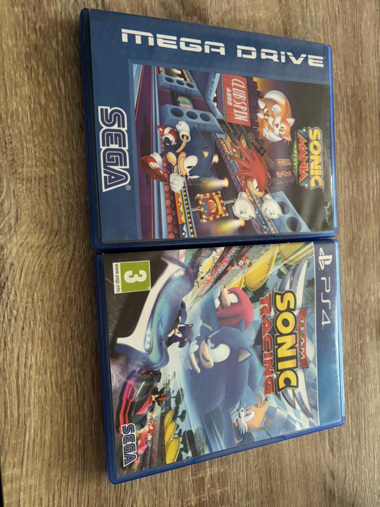 Team Sonic Racing & Sonic Mania, Ophalen, Zo goed als nieuw