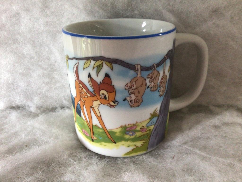 Vintage mok. Bambi. Walt Disney Company. Japan, Verzamelen, Ophalen of Verzenden