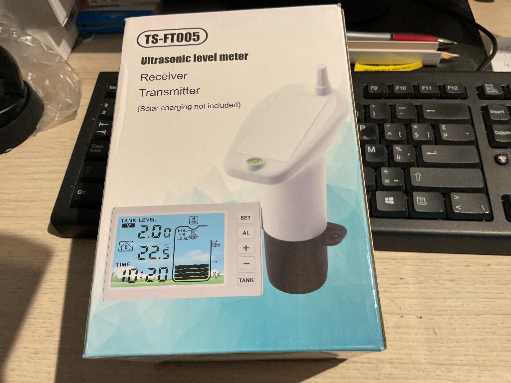 Ultra sonic levelmeter, Tuin en Terras, Regentonnen, 150 liter of meer, Ophalen, Zo goed als nieuw, Kunststof