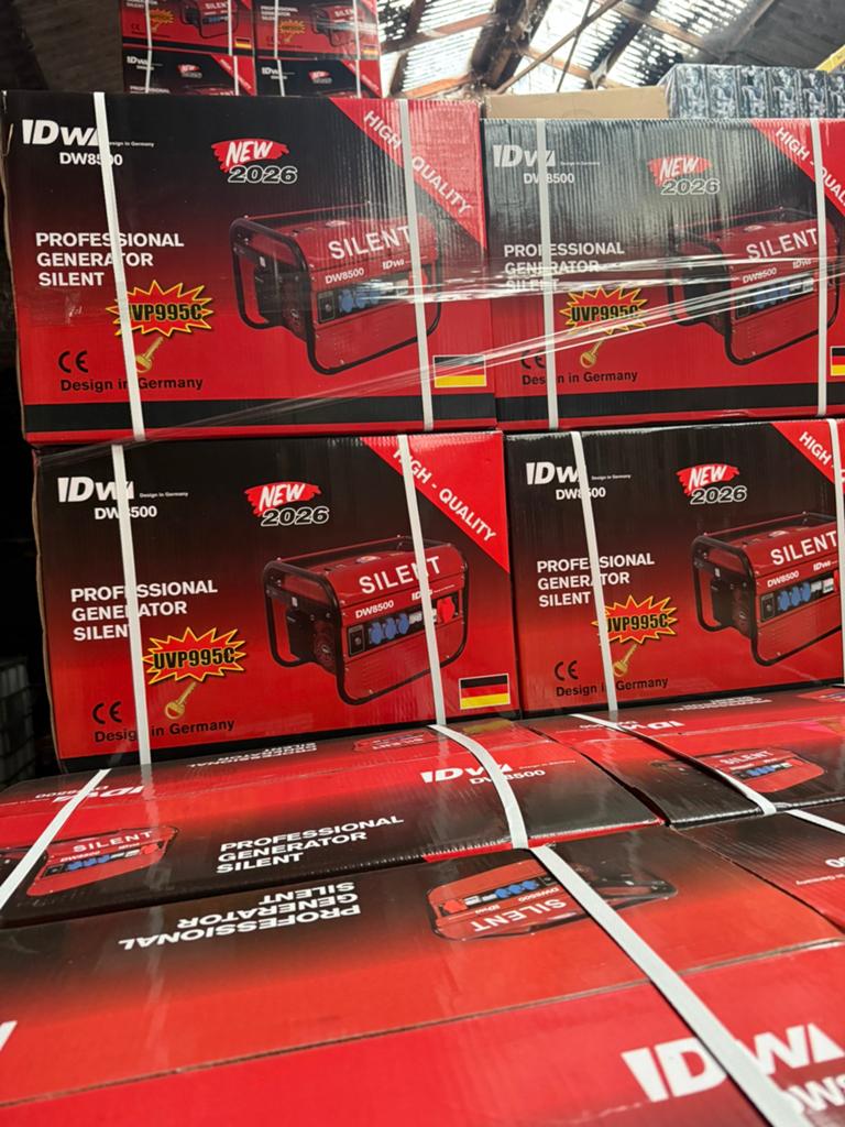 NIEUWE 2KW GENERATORSET 2026 PROMO 149€ LEVERING!, Ophalen, Benzine, Nieuw, Geluidgedempt
