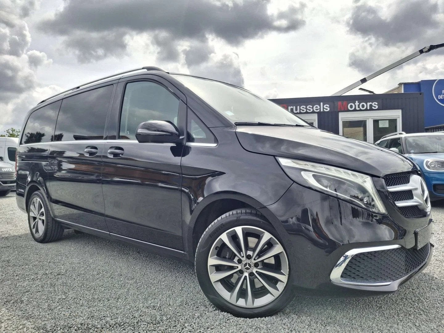 Mercedes-Benz V-Class 300 5 places, Autos, Cuir, Euro 6, Entreprise, Noir