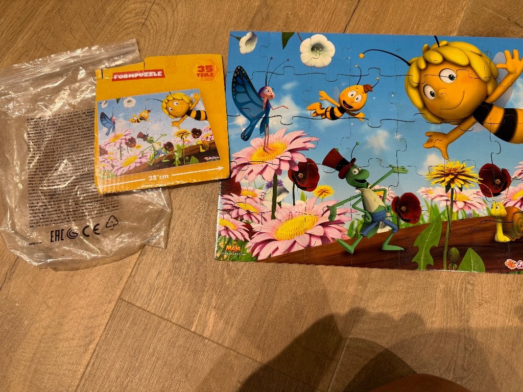 Maja de Bij puzzel, Enlèvement, 10 à 50 pièces, Utilisé, 2 à 4 ans