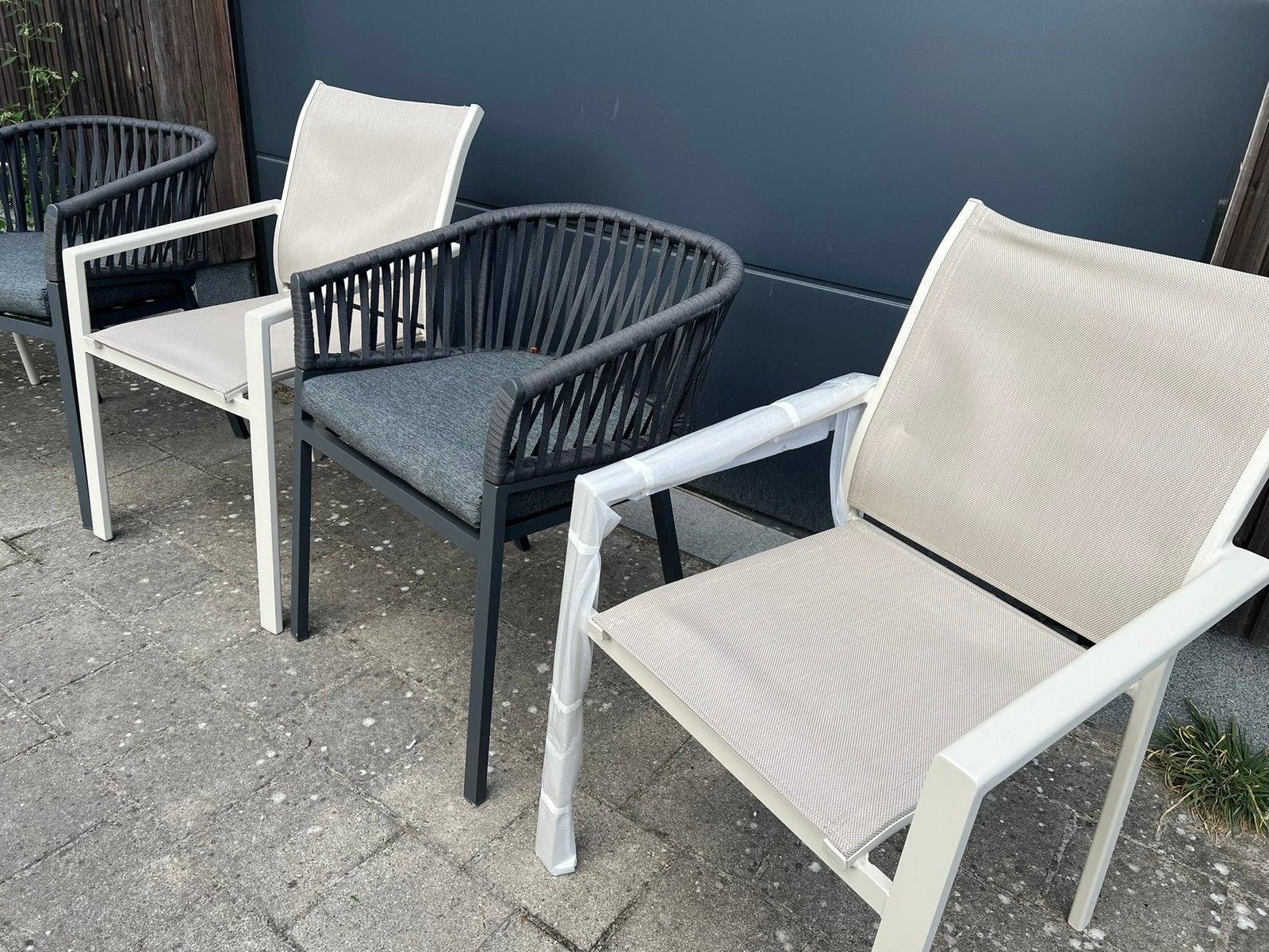 5 tuinstoelen, Enlèvement, Comme neuf