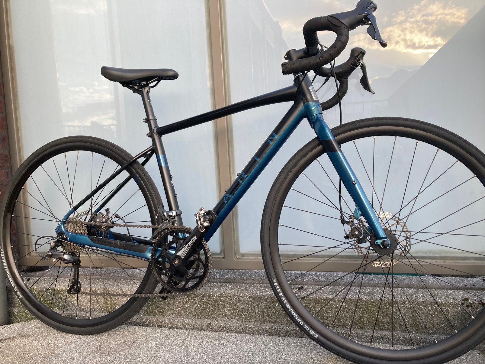 Gravelbike Marin Gestalt 1 blauw/zwart 50 2023, Ophalen, 28 inch, Gebruikt, Aluminium