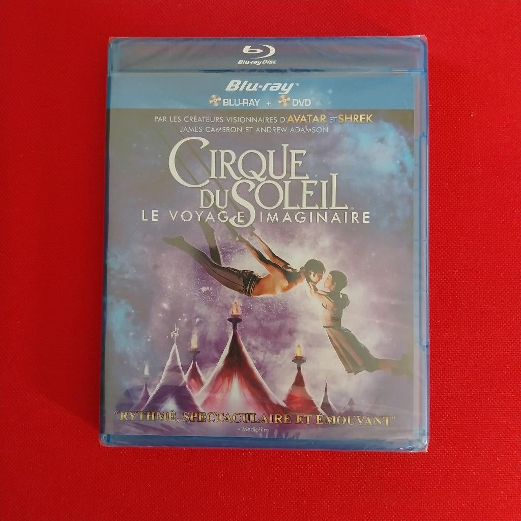 Cirque du Soleil : Le voyage imaginaire Combo Blu-Ray + DVD, CD & DVD, Blu-ray, Enlèvement, Neuf, dans son emballage, Musique et Concerts