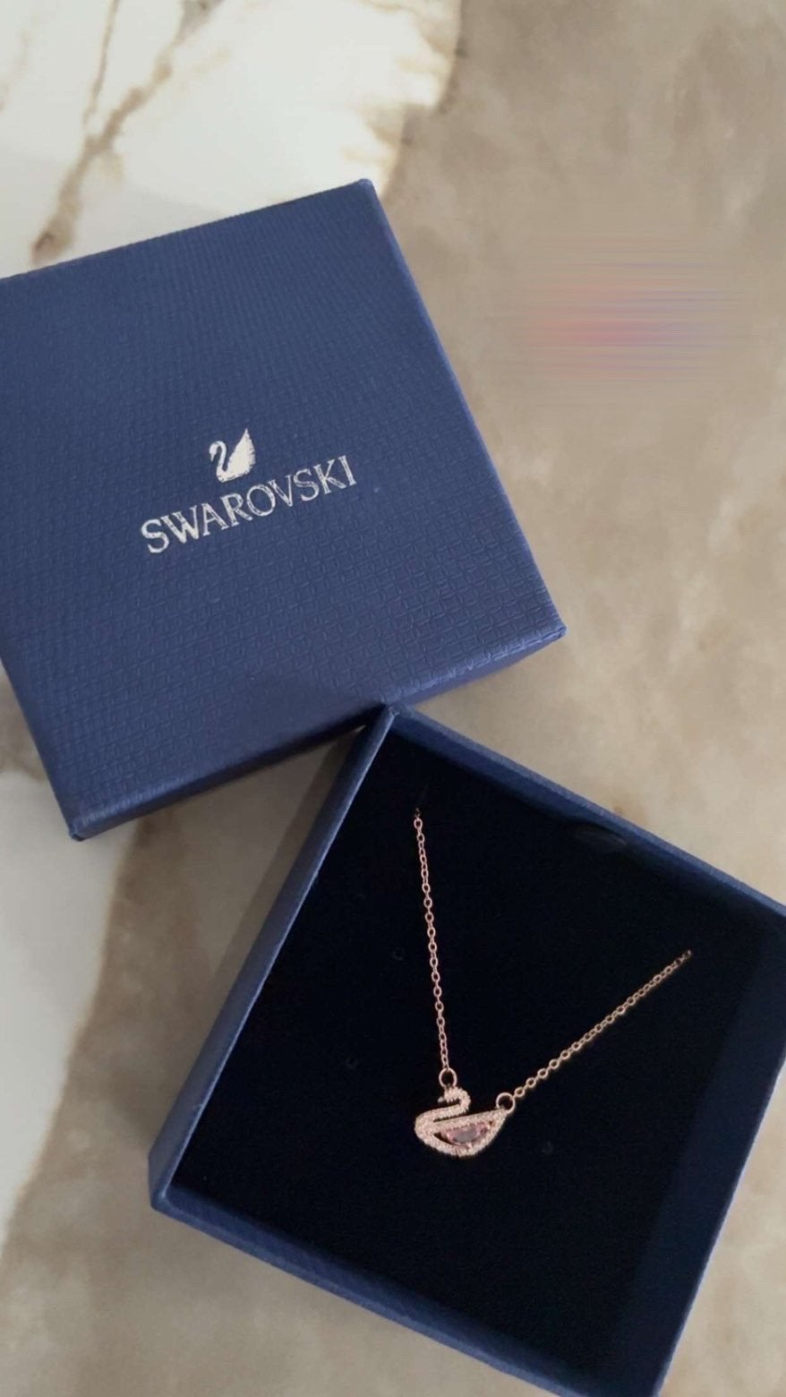 Swarovski swan bronze, Ophalen, Zo goed als nieuw