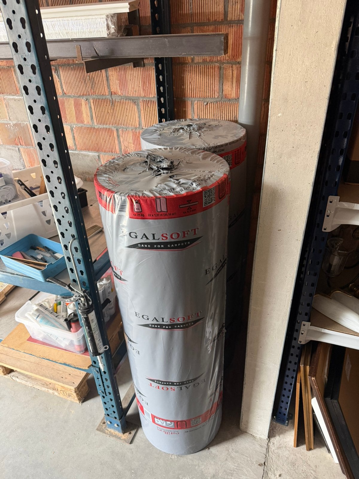 2,75 rollen Egalsoft 6,5 mm ondervloer – nieuw – ca. 83 m², Ophalen, Overige materialen, 30 cm of meer, Overige typen