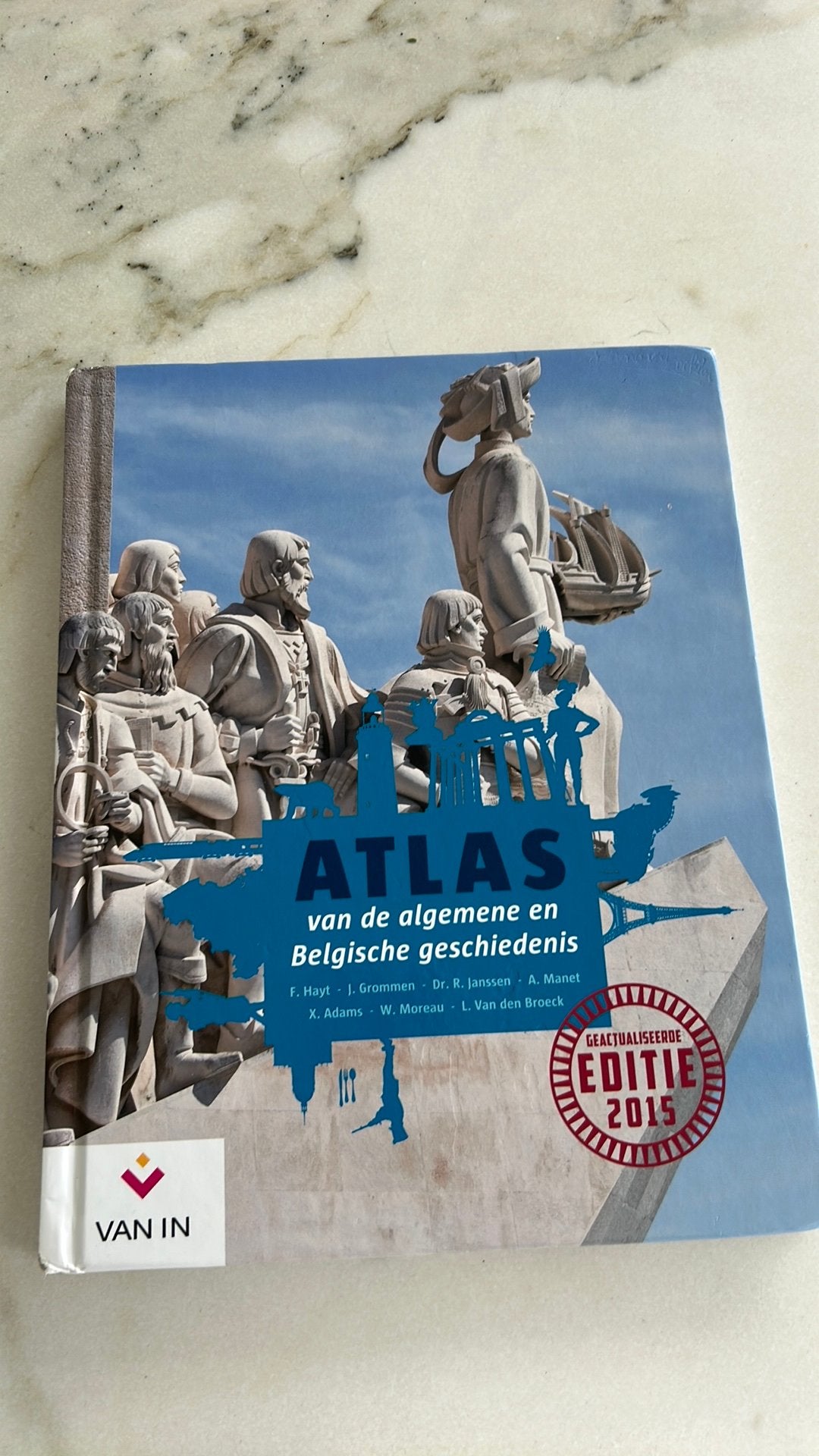 Atlas van de algemene en Belgische geschiedenis, Boeken, Ophalen, Zo goed als nieuw