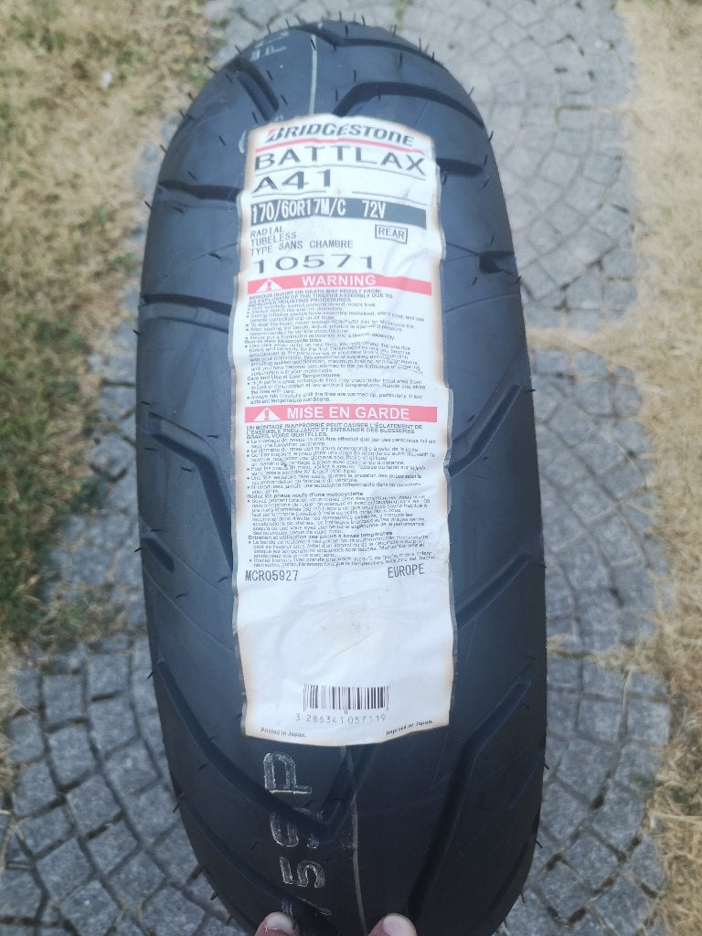Bridgestone Battlax Adventure A41. 170/60/17, Enlèvement, Neuf