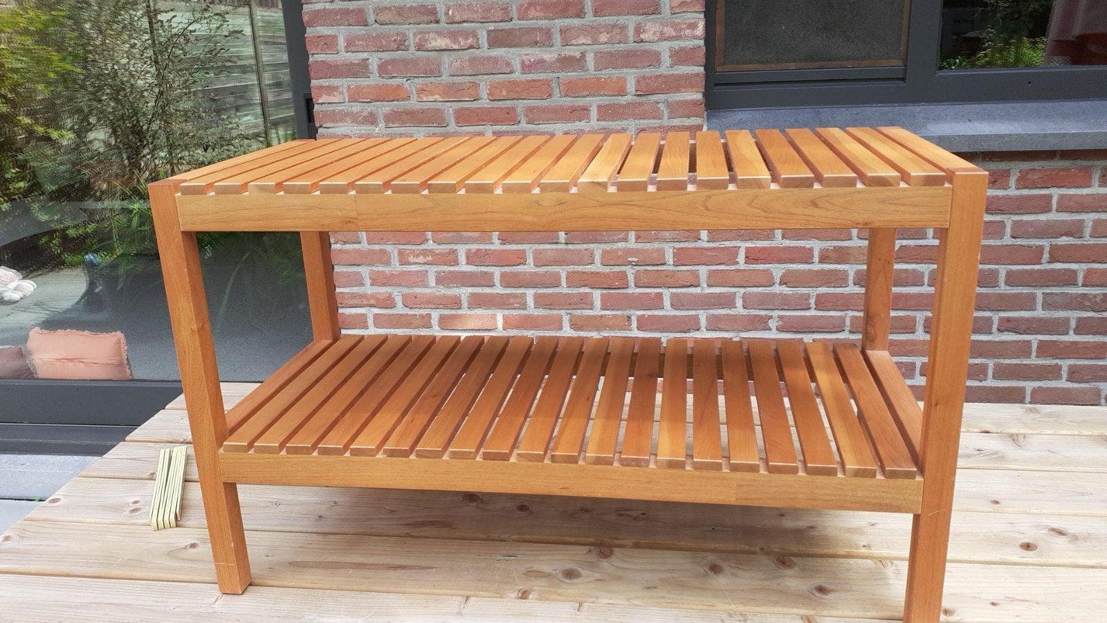 MOLGER / RÖNNSKÄR bankje voor badkamer of schoenen, plantjes, Ophalen, Overige typen, 50 tot 100 cm, Zo goed als nieuw