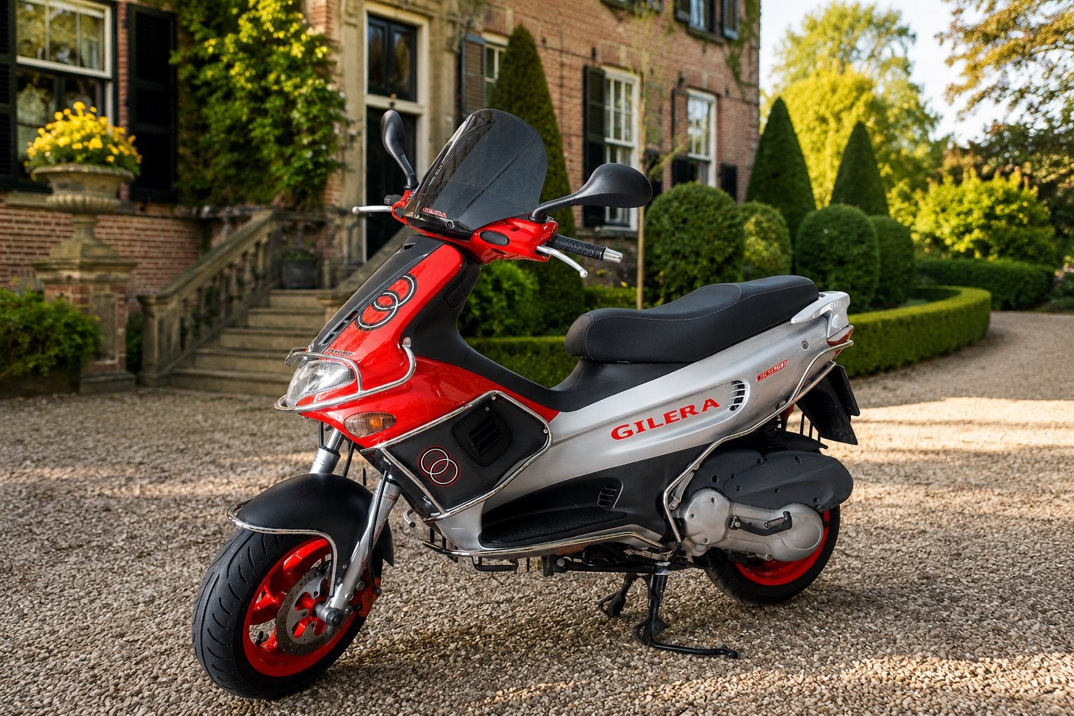 Gilera Runner complet de barres de protection crashbars, Vélos & Vélomoteurs, Pièces de cyclomoteur | Scooters, Comme neuf, Enlèvement ou Envoi
