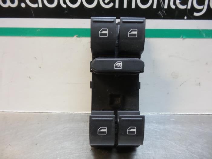 Commutateur vitre électrique d'un Volkswagen Polo (Polo 09-, -, 3 mois de garantie, Utilisé, -