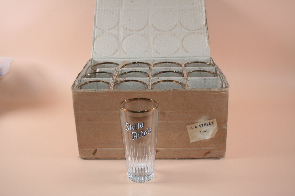 12x Oud Stella Artois geëmailleerd 25cl, Ophalen