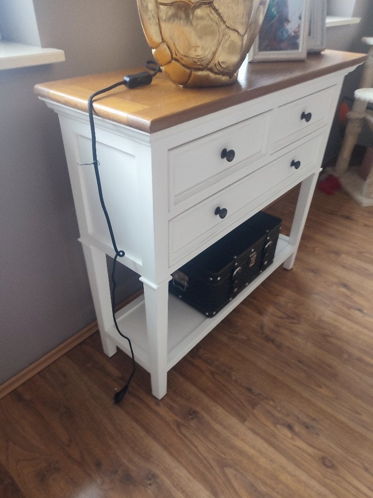Kast console, Huis en Inrichting, Ophalen, Eikenhout, Zo goed als nieuw, Minder dan 150 cm