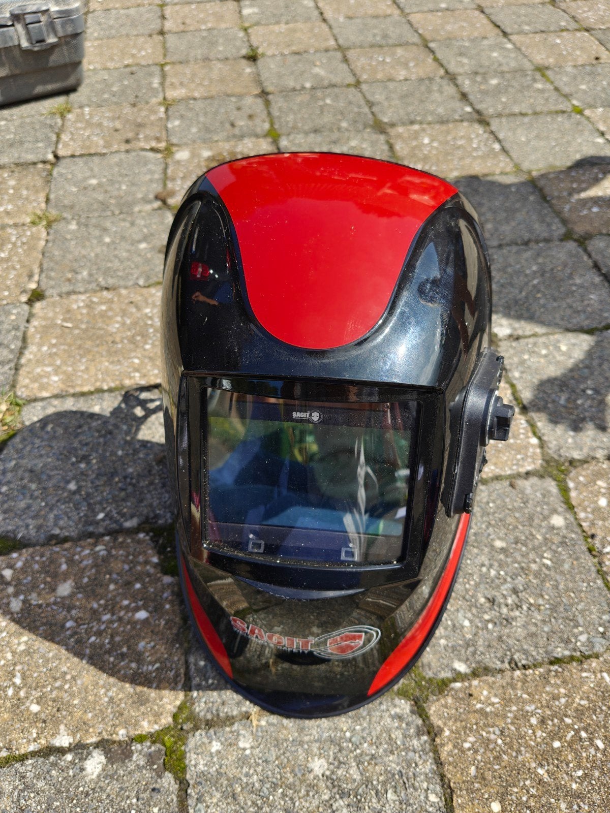 Lashelm, Doe-het-zelf en Bouw, Laskappen, Ophalen, Nieuw