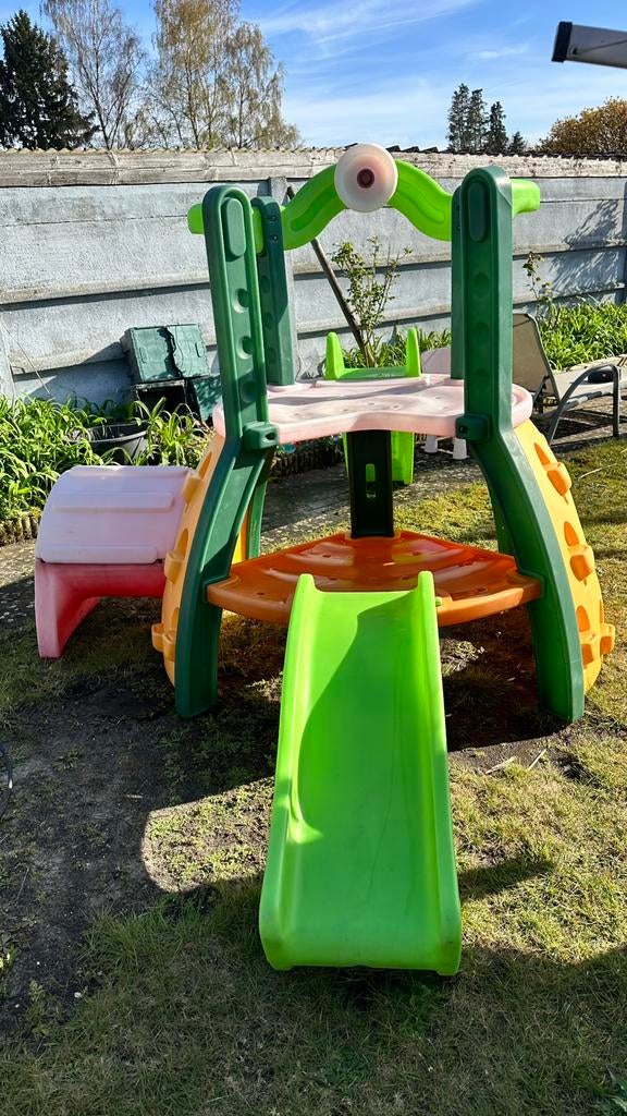 Little Tikes speeltuin Super slide, Kinderen en Baby's, Ophalen, Zo goed als nieuw, Klimwand