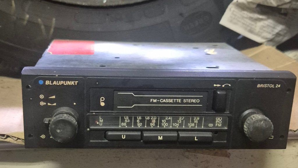 Vintage Blaupunkt Bristol 24 Oldtimer Autoradio, Enlèvement, Comme neuf