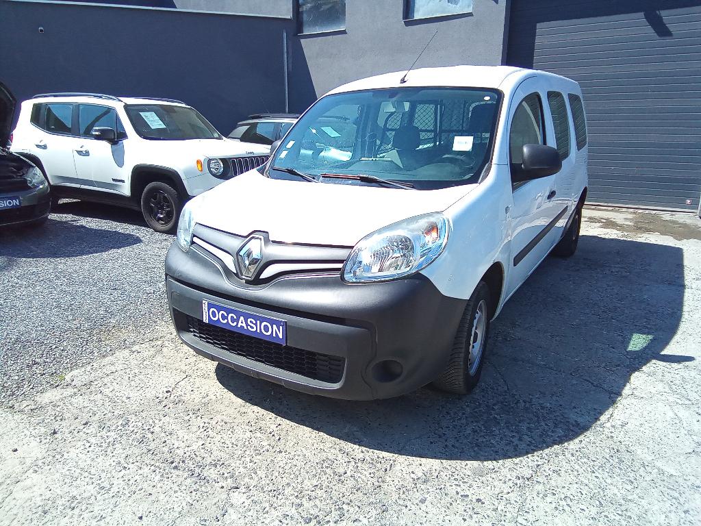 Renault Kangoo. Lang chassis 2020. 12 maanden garantie., 4 cilinders, Wit, Bedrijf, Onderhoudsboekje