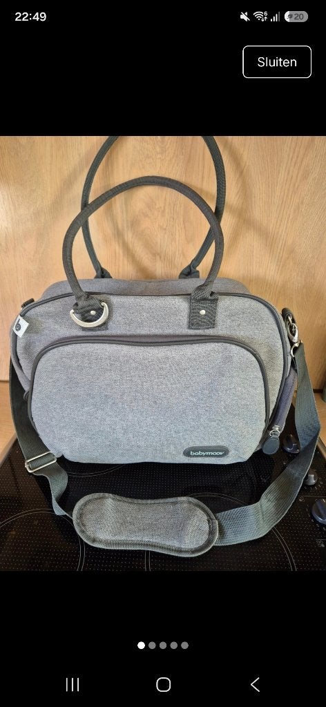 Luiertas babymoov, Enfants & Bébés, Sac à langer bébé, Poches supplémentaires, Comme neuf, Enlèvement, Babymoov