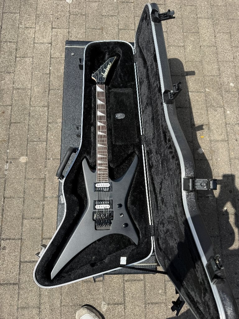 Jackson JS32 Warrior Satin Black elektrische gitaar, Musique & Instruments, Enlèvement, Neuf