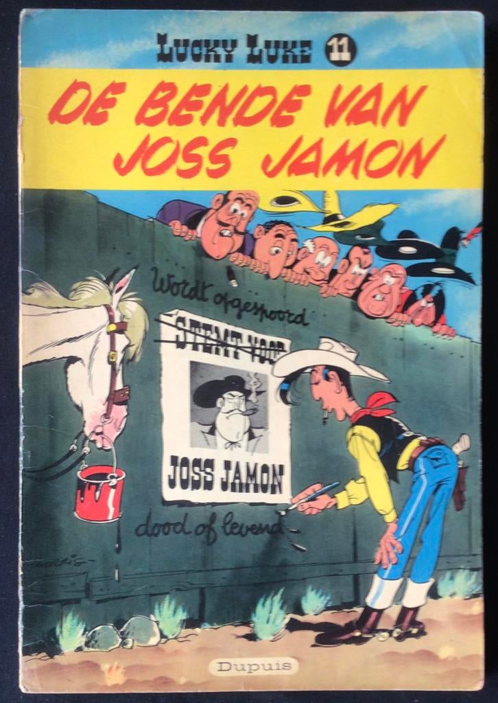 Lucky Luke - Joss Jamon - 1ste druk, Boeken, Ophalen of Verzenden, Gelezen