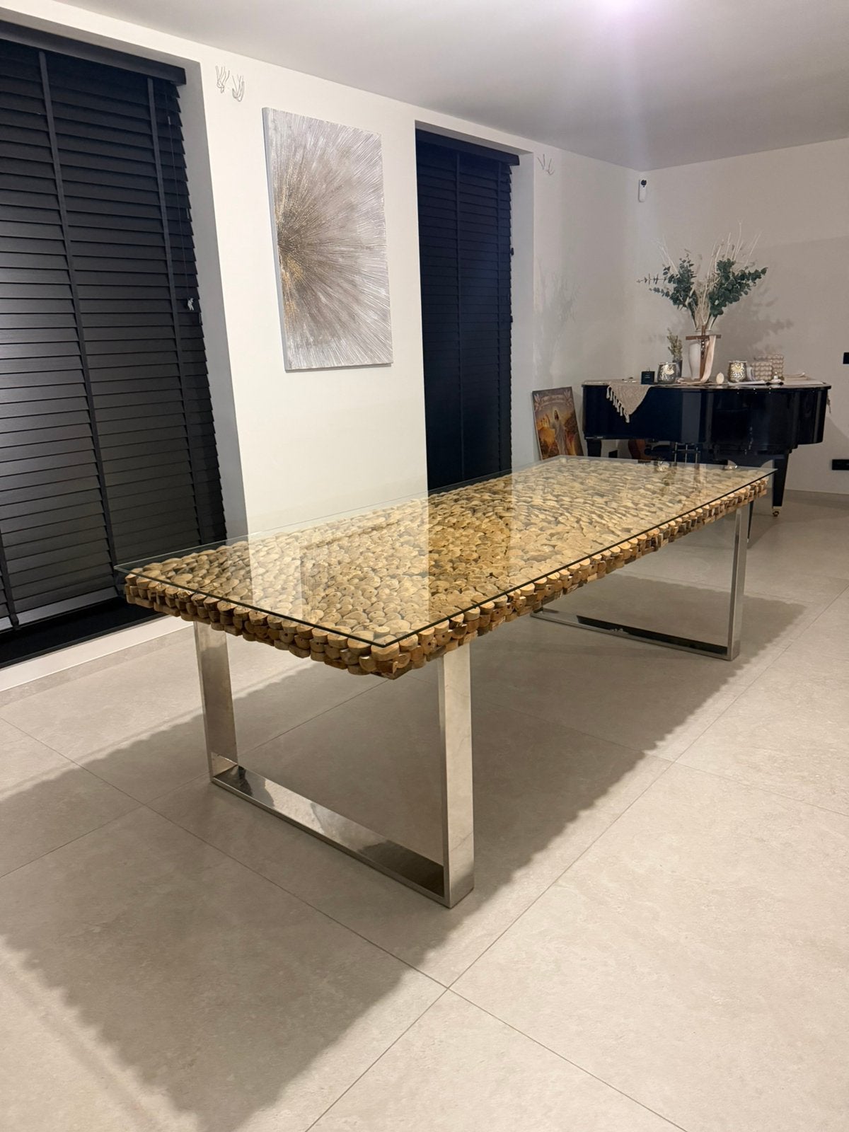 Table, 200 cm ou plus, Autres essences de bois, Enlèvement, Utilisé