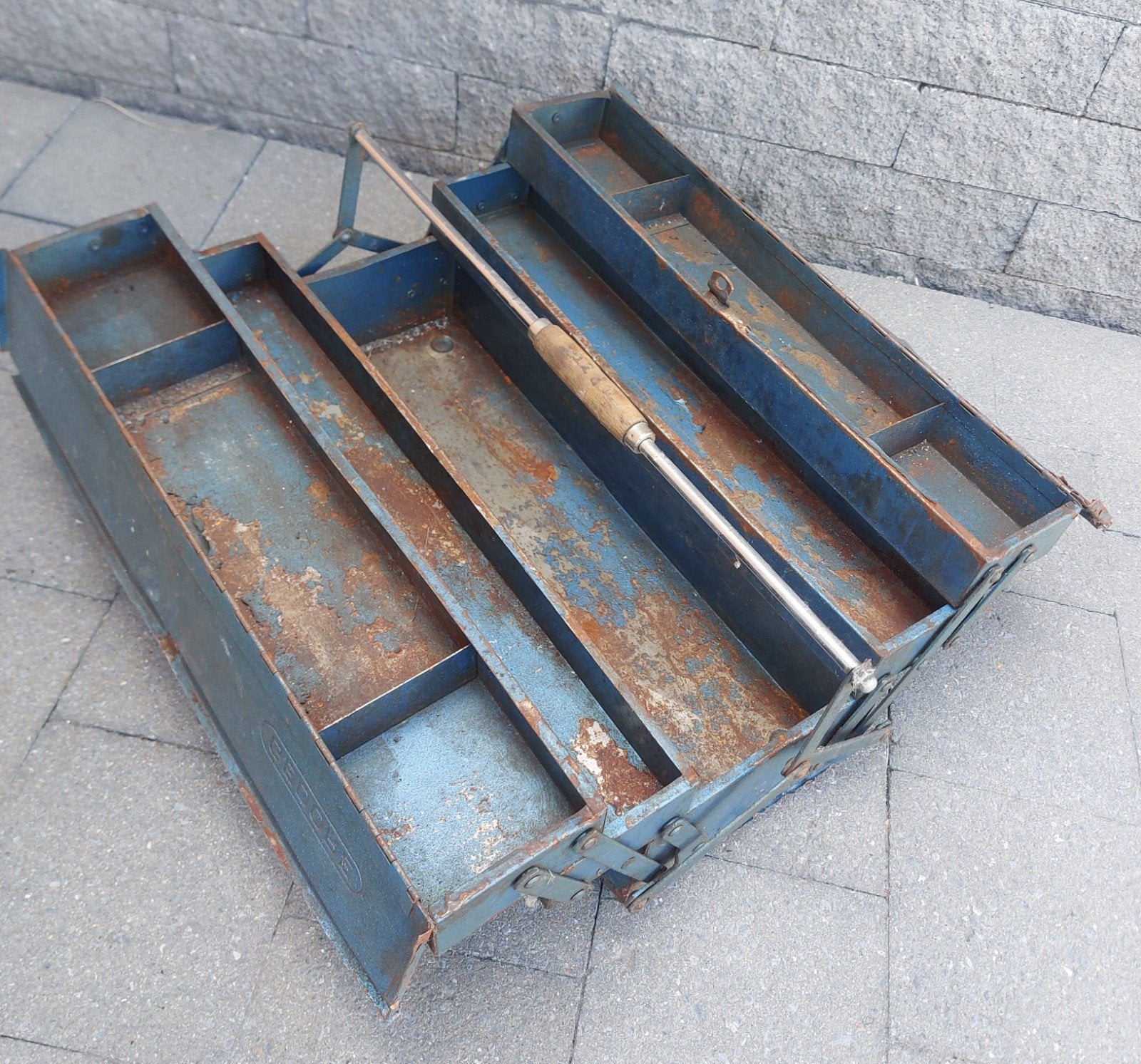 Gedore gereedschapskist, Doe-het-zelf en Bouw, Metalen, Ophalen
