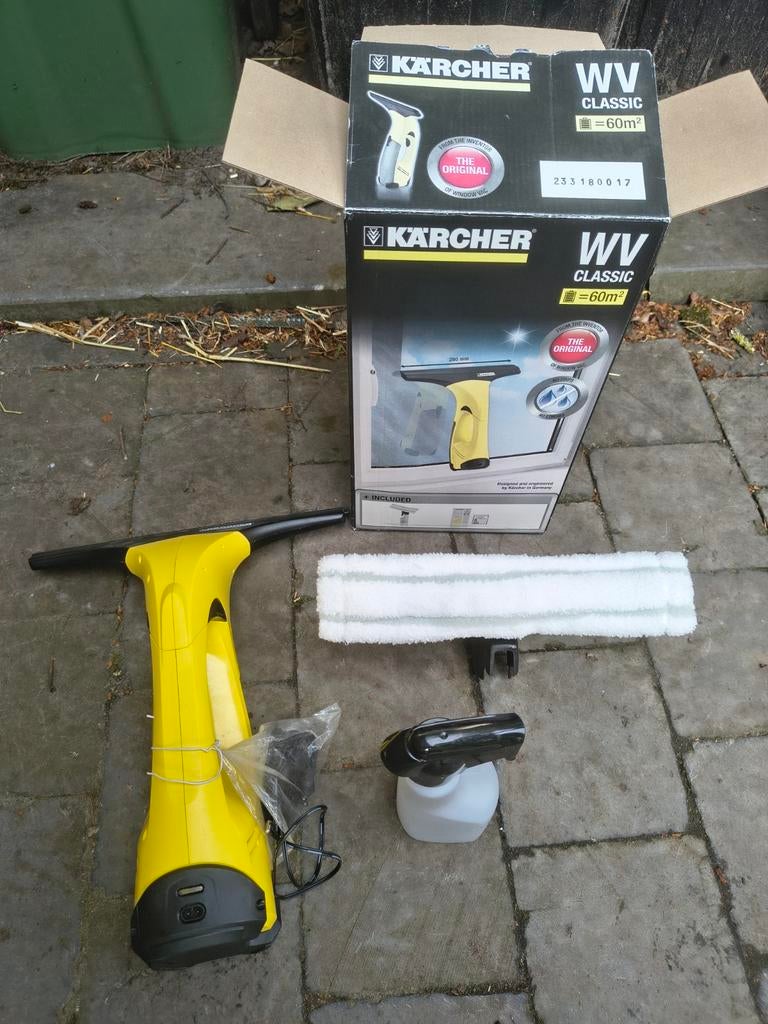 Karcher Ramenwasser, Ophalen