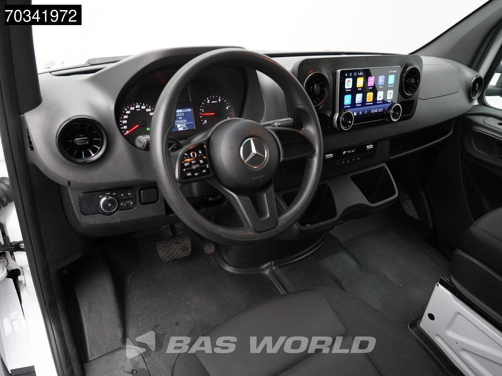 Mercedes Sprinter 519 CDI 3.0L V6 Automaat 484cm Dubbellucht, Automaat, Stof, Gebruikt, Euro 6