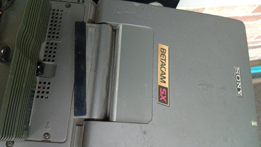 betacam SX, Ophalen, Gebruikt, Videoband