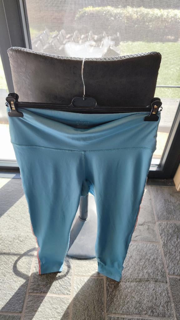 Sport legging, Ophalen, Blauw, Maat 46/48 (XL) of groter, Nike