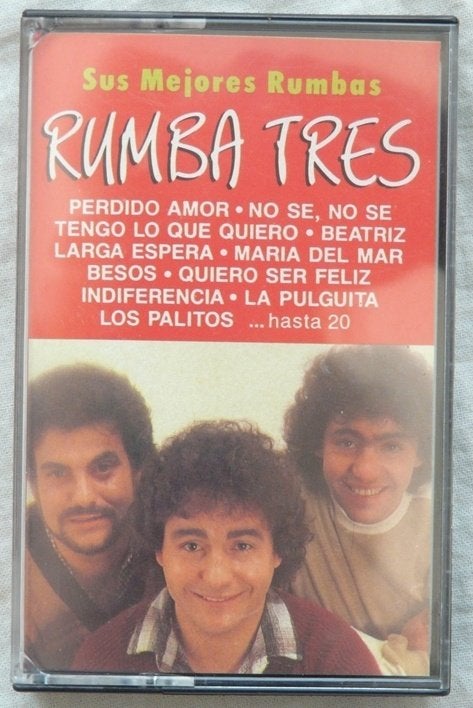 Cassette Rumba Tres Sus Mejores Rumbas, Perfil Records, 1989, CD & DVD, Enlèvement ou Envoi, Originale, Utilisé, 1 cassette audio
